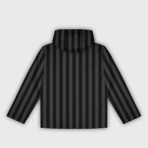 Женская ветровка Ученик академии Невермор ЧБ: униформа / 3D-Черный – фото 2