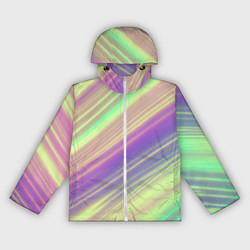 Ветровка с капюшоном женская Весенние переливы, цвет: 3D-белый