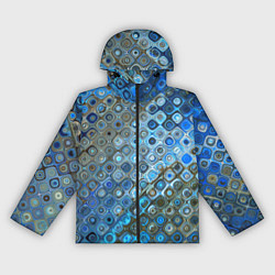 Ветровка с капюшоном женская Модный паттерн, цвет: 3D-черный