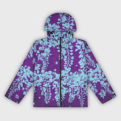 Женская ветровка Blue flowers