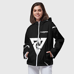 Ветровка с капюшоном женская Форма Tundra Esports, цвет: 3D-белый — фото 2