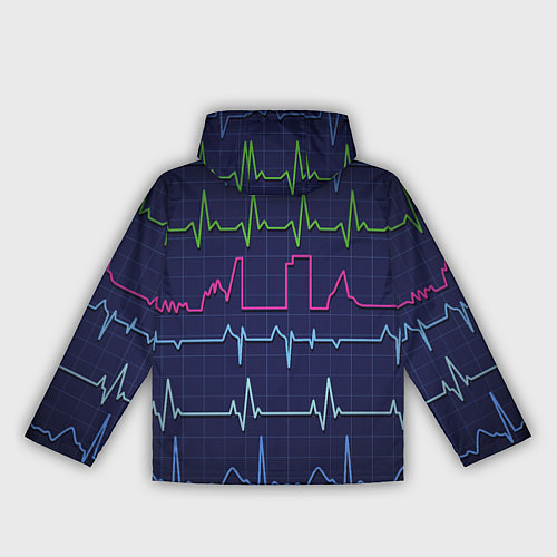 Женская ветровка Color pulse / 3D-Черный – фото 2