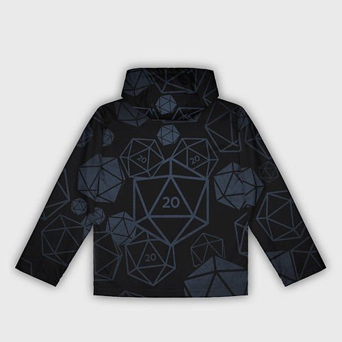 Женская ветровка Подземелья и драконы dnd / 3D-Черный – фото 2