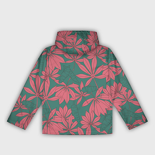 Женская ветровка Pink nature / 3D-Черный – фото 2