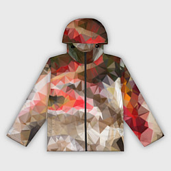 Ветровка с капюшоном женская Pattern style, цвет: 3D-черный