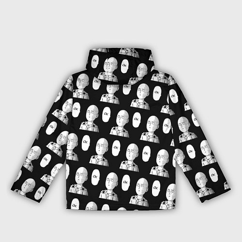 Женская ветровка Saitama - ok pattern / 3D-Черный – фото 2