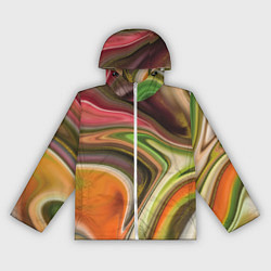 Ветровка с капюшоном женская Waves colors, цвет: 3D-белый