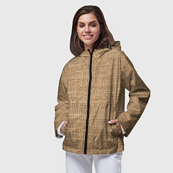 Ветровка с капюшоном женская Xolop, цвет: 3D-черный — фото 2