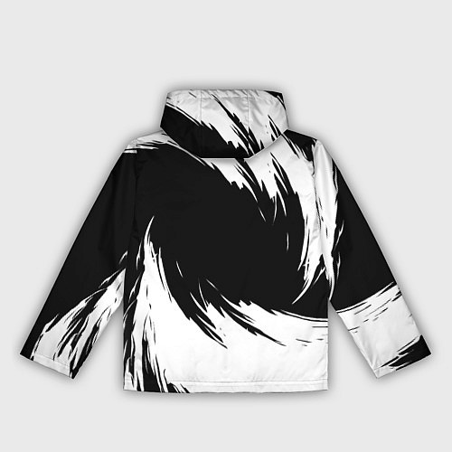 Женская ветровка Ducati - мазки краски / 3D-Черный – фото 2