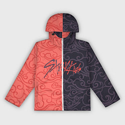 Ветровка с капюшоном женская Strey Kids x Anime, цвет: 3D-белый