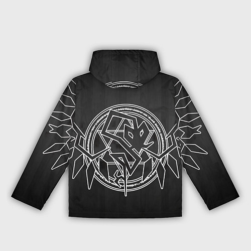 Женская ветровка Touhou Project Эмблема Фландр Скарлет / 3D-Черный – фото 2