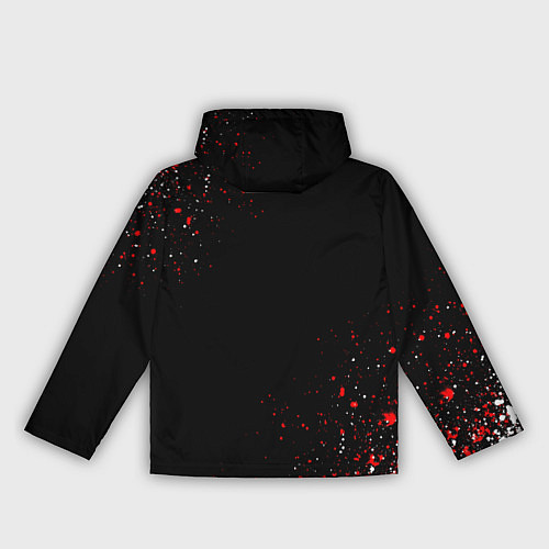 Женская ветровка Два белых самурая / 3D-Черный – фото 2