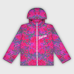Ветровка с капюшоном женская Barbie - fashion pattern, цвет: 3D-белый