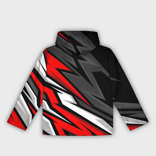 Женская ветровка Honda - CR-V - геометрия / 3D-Черный – фото 2