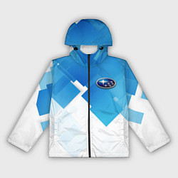 Женская ветровка Subaru art