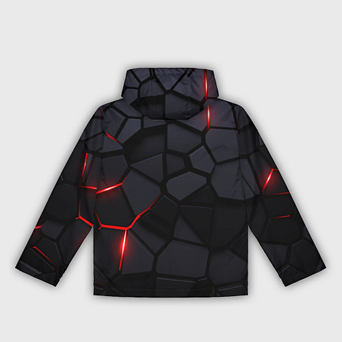 Женская ветровка Citroen - плиты с эффектом свечения / 3D-Черный – фото 2