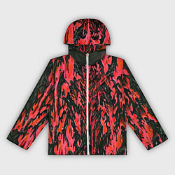 Женская ветровка Демонический доспех красный