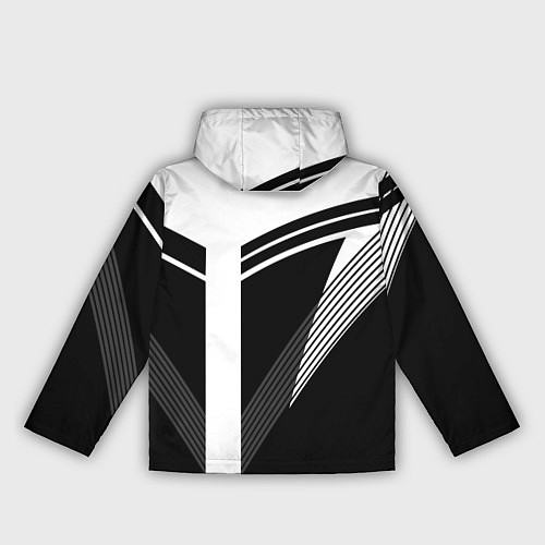 Женская ветровка Scania логотип на абстрактном фоне / 3D-Черный – фото 2