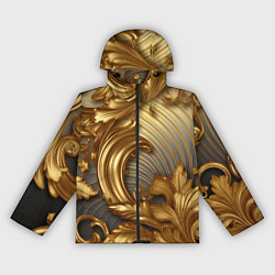 Женская ветровка Золотая текстура и абстракции