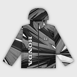 Женская ветровка Honda - монохромный спортивный