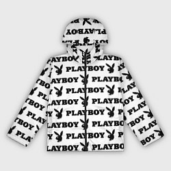 Ветровка с капюшоном женская Playboy rabbit, цвет: 3D-черный