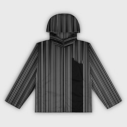 Ветровка с капюшоном женская Visual zebra stripes, цвет: 3D-черный