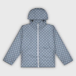 Ветровка с капюшоном женская Цветущая поляна, цвет: 3D-белый