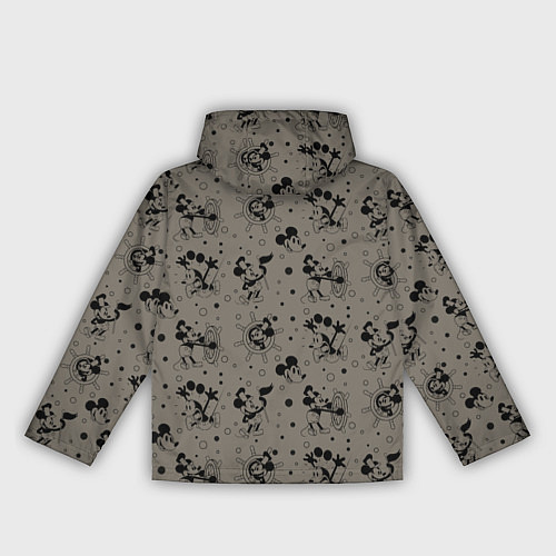 Женская ветровка Микки Маус матрос - паттерн / 3D-Черный – фото 2