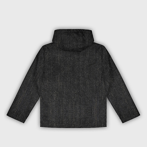 Женская ветровка Черная Джинса / 3D-Черный – фото 2