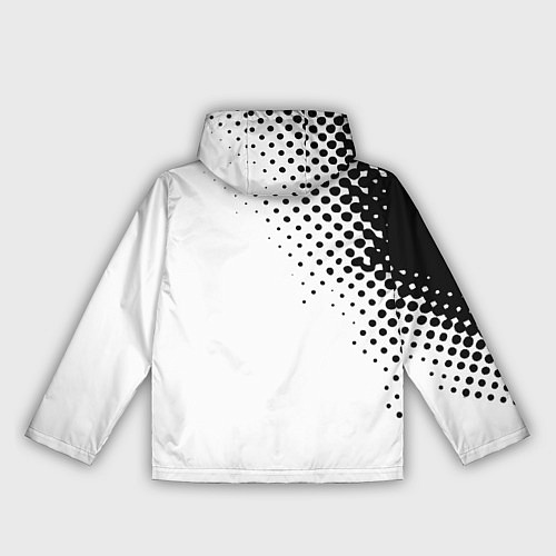 Женская ветровка Juventus sport black geometry / 3D-Черный – фото 2