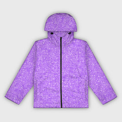 Ветровка с капюшоном женская Светло-сиреневый водная гладь, цвет: 3D-черный