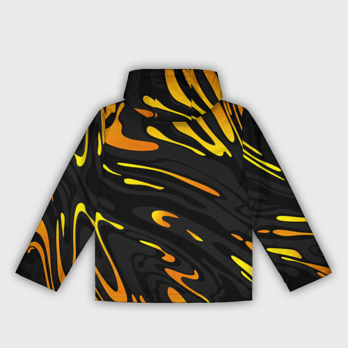 Женская ветровка Porsche - Желтые разводы / 3D-Черный – фото 2