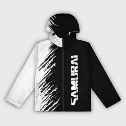 Женская ветровка Самурай штрихи - киберпанк 2077