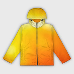 Ветровка с капюшоном женская Яркий оранж, цвет: 3D-черный