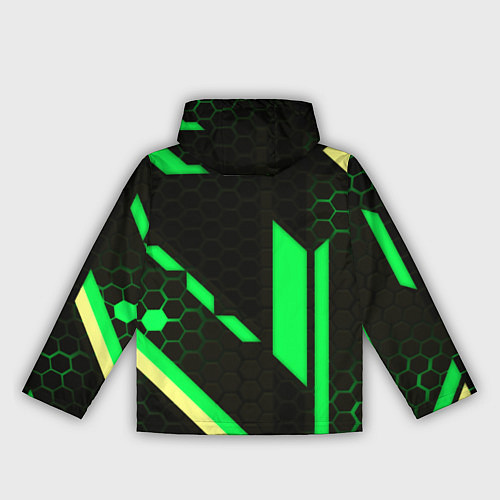 Женская ветровка Minecraft creeper game pattern / 3D-Черный – фото 2