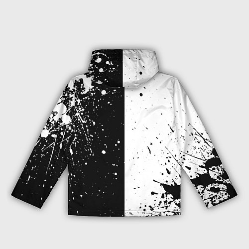 Женская ветровка Assasins Creed - black and white / 3D-Черный – фото 2