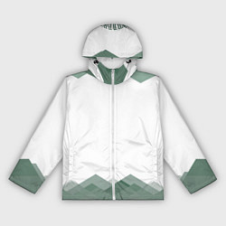 Ветровка с капюшоном женская Wild bike, цвет: 3D-белый