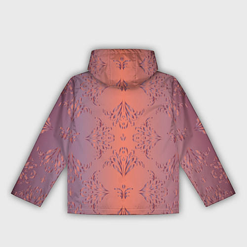 Женская ветровка Векторные узоры / 3D-Черный – фото 2