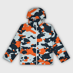 Ветровка с капюшоном женская Камуфляж из игры counter strike, цвет: 3D-белый