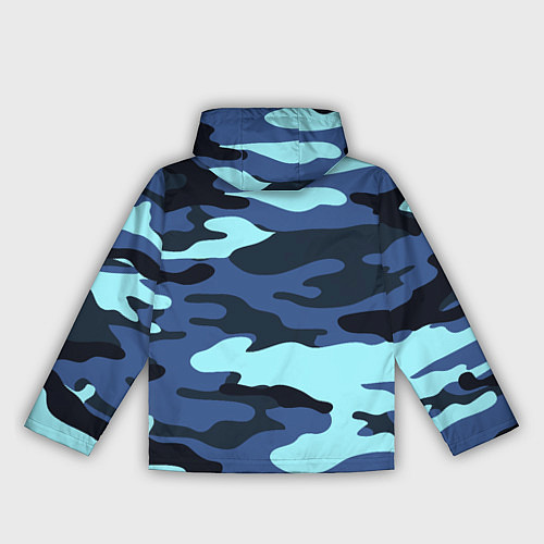 Женская ветровка Камуфляж спецназа / 3D-Черный – фото 2