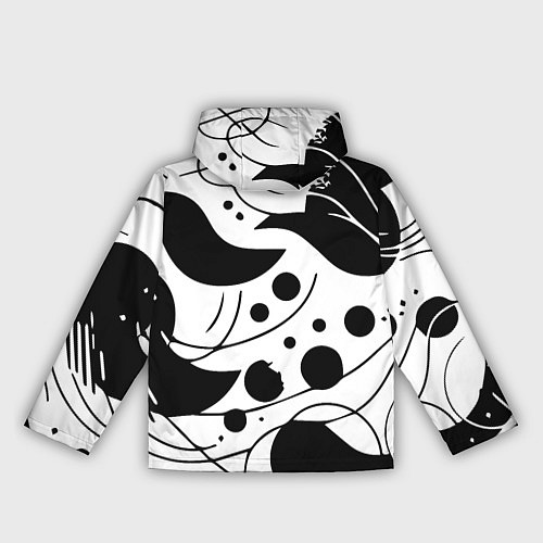 Женская ветровка Fashion abstraction - ai art fantasy / 3D-Черный – фото 2