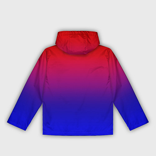 Женская ветровка Битва градиентов / 3D-Черный – фото 2