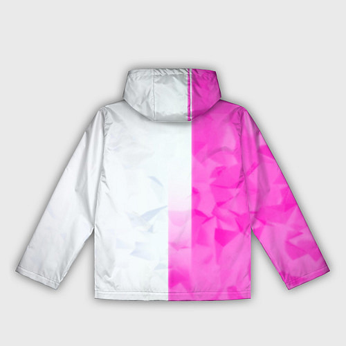 Женская ветровка Game over pink abstraction / 3D-Черный – фото 2
