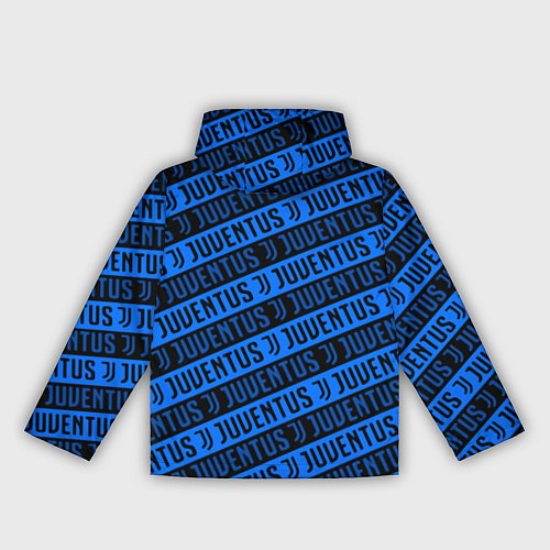 Женская ветровка Ювентус паттерн фк / 3D-Черный – фото 2