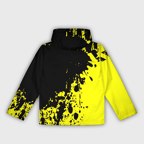 Женская ветровка Манчестер Юнайтед краски / 3D-Черный – фото 2