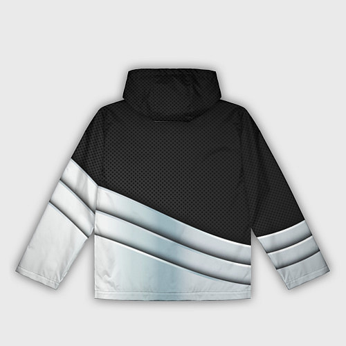 Женская ветровка FORD metal texture / 3D-Черный – фото 2