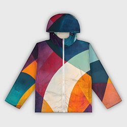 Женская ветровка Геометрическая иллюстрация