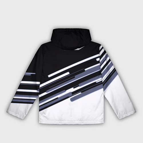 Женская ветровка Portal line geometry / 3D-Черный – фото 2