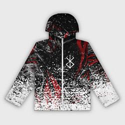 Ветровка с капюшоном женская Berserk 1997, цвет: 3D-белый
