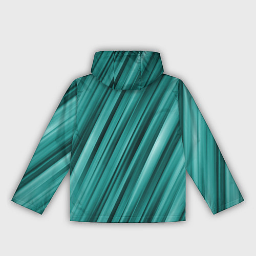 Женская ветровка Лазурные волны / 3D-Черный – фото 2